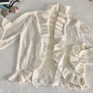 Cato ruffle sweater